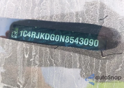 2022 Jeep Grand Cherokee L Overland 4X4 z USA, uszkodzony, nr VIN 1C4RJKDG0N8543090